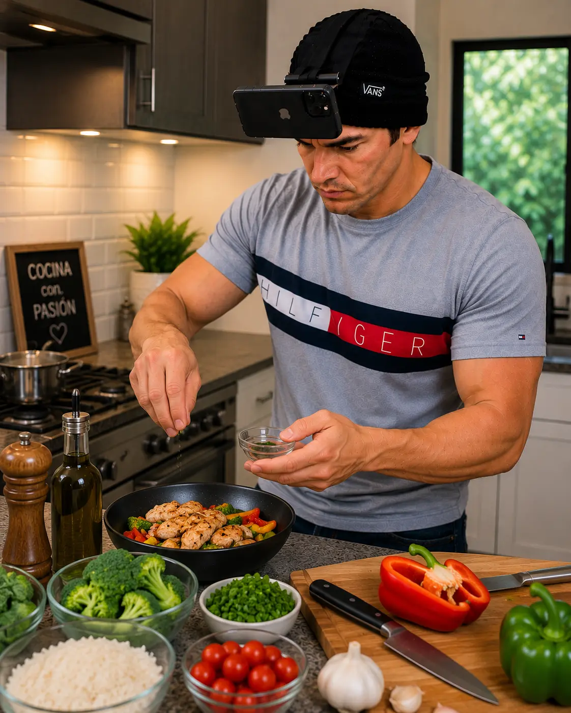 Cook a dish